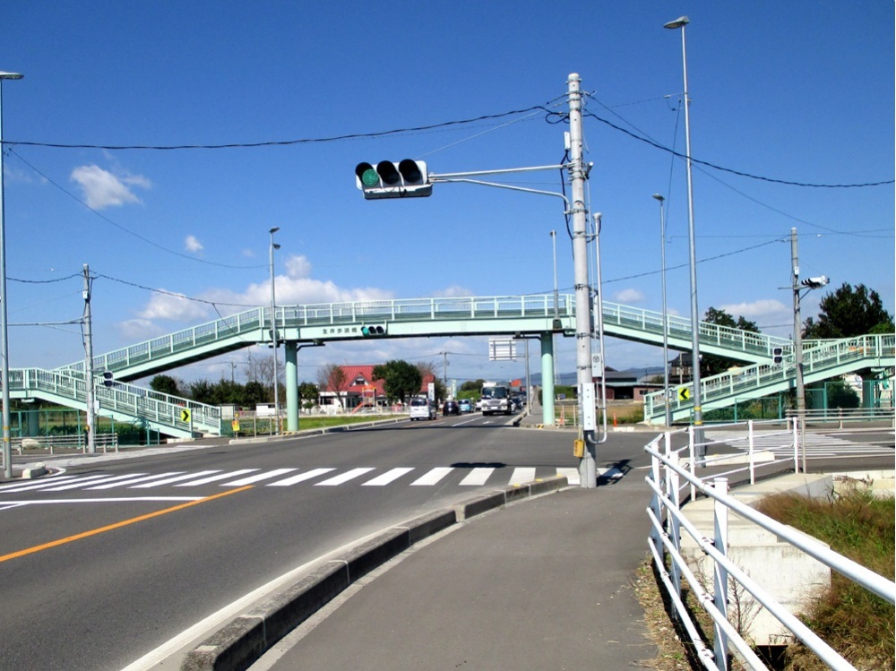 [交差点設計] 一般県道萩島白鳥線の交差点